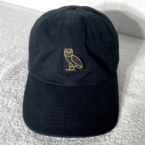 OVO Octobers Very Own Drake Black Hat W Embroidered Yellow Owl Logo Cap Hat
